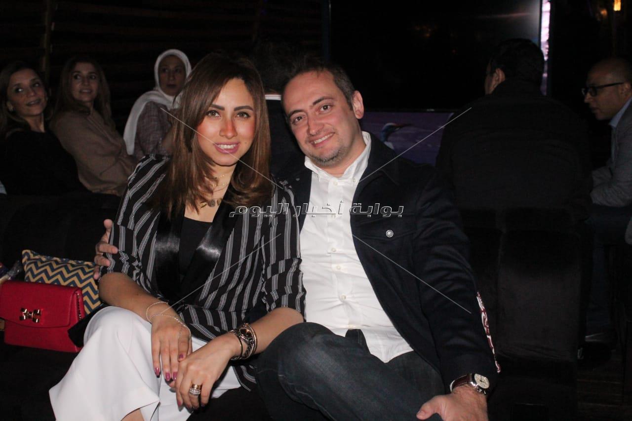 أنوشكا وكارول سماحة وخالد الصاوي في افتتاح خيمة «kerdan»