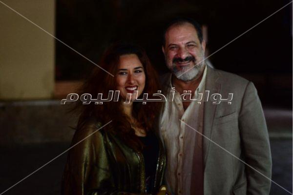 أنوشكا وكارول سماحة وخالد الصاوي في افتتاح خيمة «kerdan»	