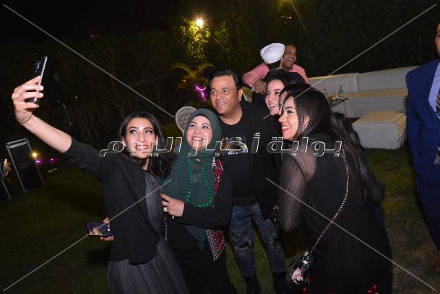 فؤاد وهاني رمزي بصحبة الإعلاميين في سحور ممدوح البارودي