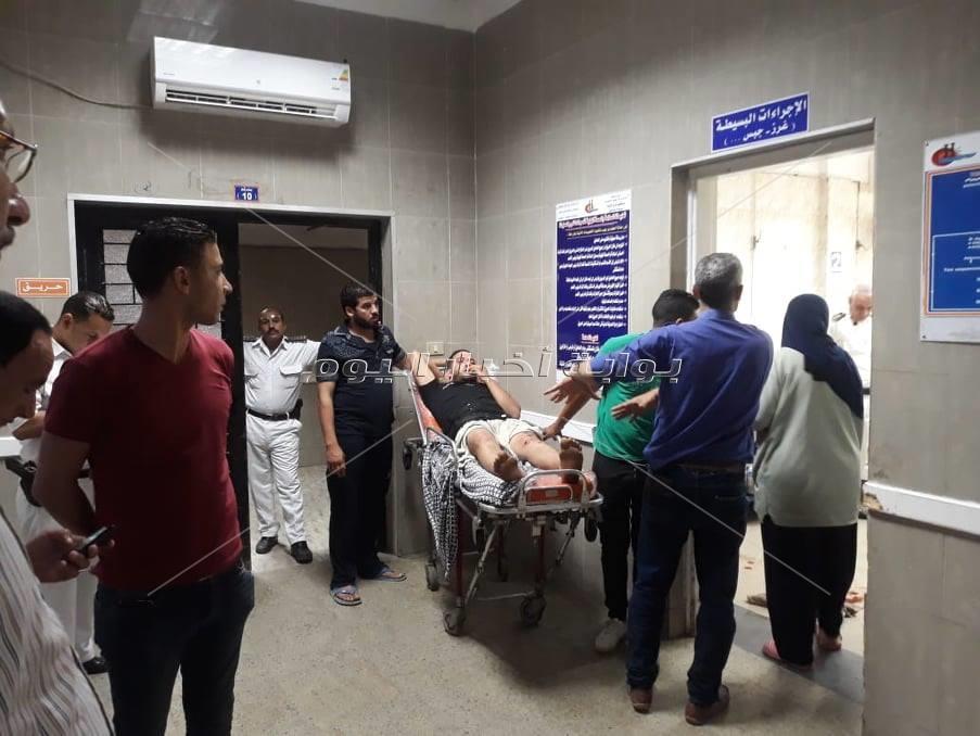 سقوط شرفة عقار في الإسكندرية