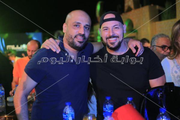 فنانون ورياضيون وإعلاميون في حفل إفطار المنتج أحمد أيوب