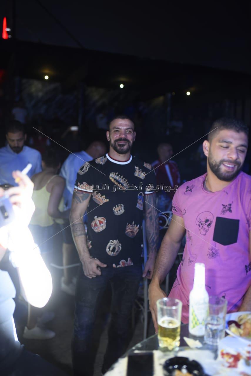 أحمد سعد وحمزة الصغير يُشعلان حفل «rai club» بالساحل الشمالي