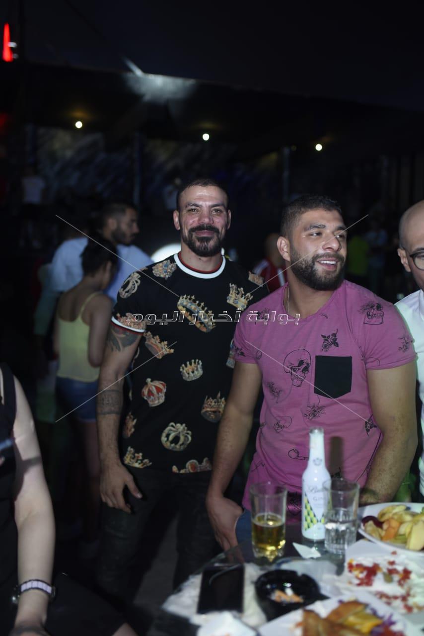 أحمد سعد وحمزة الصغير يُشعلان حفل «rai club» بالساحل الشمالي