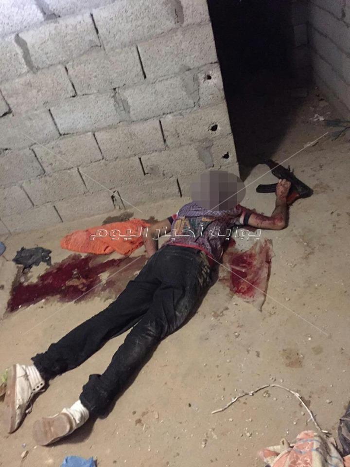 .مقتل 4 إرهابيين متورطين في مهاجمة أحد الأكمنة الأمنية بالعريش