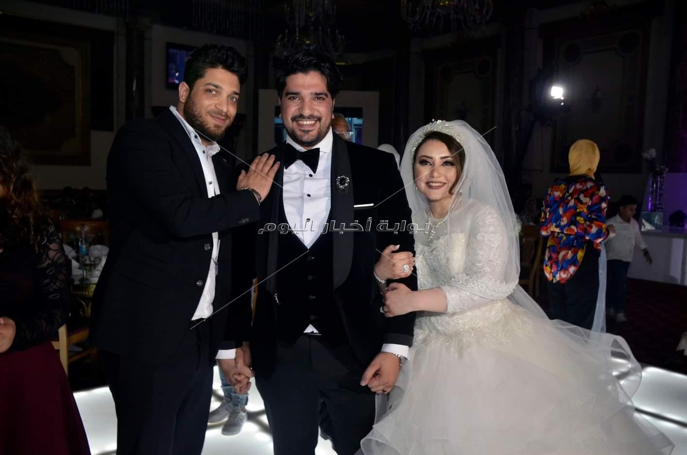 بهاء سلطان وسامو زين أبرز حضور زفاف شقيق الملحن معتز أمين