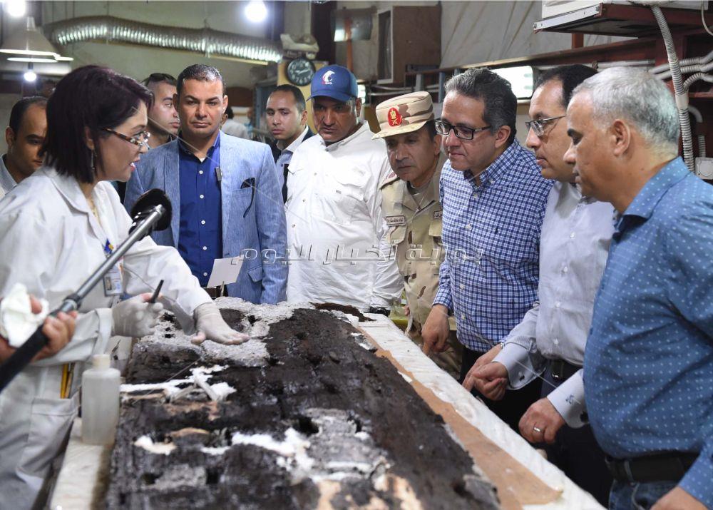 جولة رئيس الوزراء بالمتحف المصري والهرم