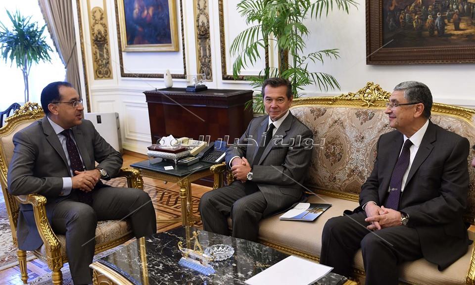 رئبيس الوزراء يلتقى الرئيس والمدير التنفيذى لشركة ايدارا باور‎