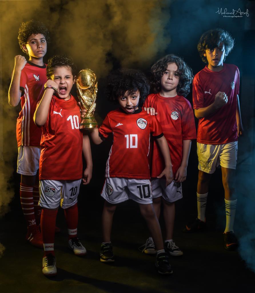 عباءة تشجيع مصر في كأس الأمم الأفريقية