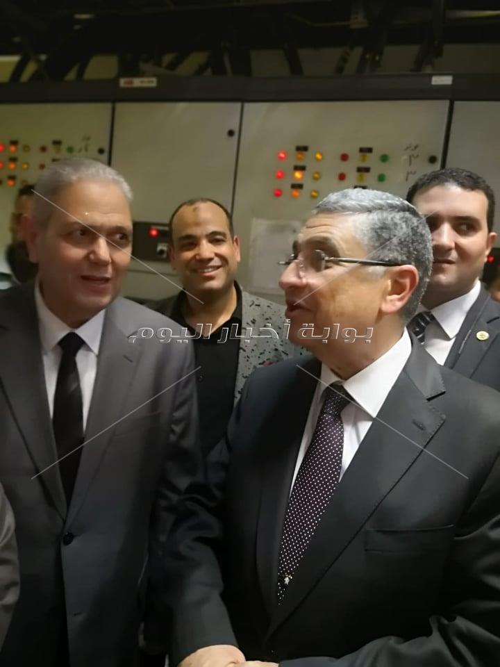 وزير الكهرباء يتفقد استاد القاهرة الدولي