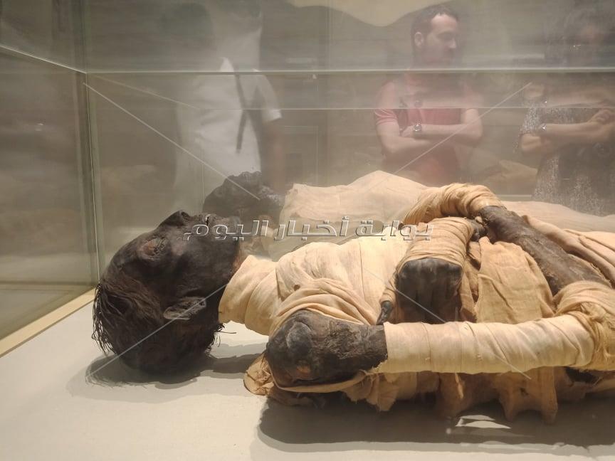 المومياوات الملكية في متحف التحرير