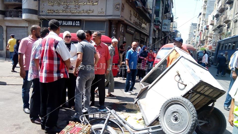 إرتفاع عدد المصابين لـ14 شخصا في انفجار إسطوانة غاز بالإسكندرية