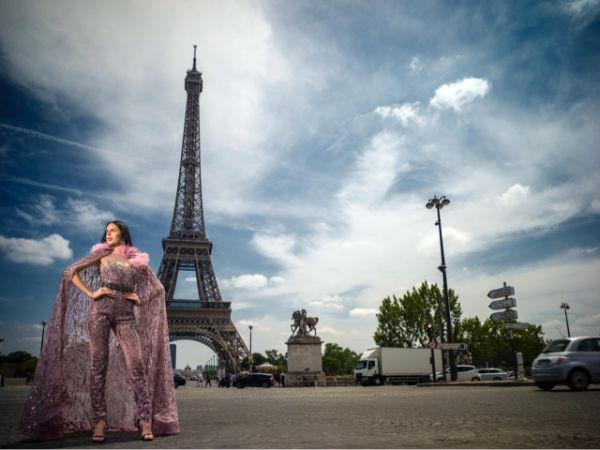 40 صورة من مشاركة هاني البحيري في «أسبوع الموضة الفرنسي» لملابس شتاء 2020