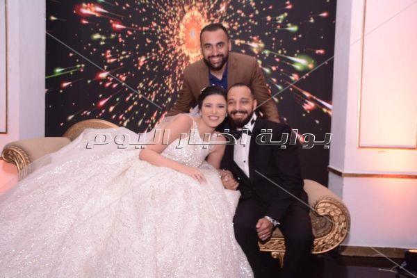 سعد الصغير وأنستازيا نجما زفاف «وائل وفيروز»