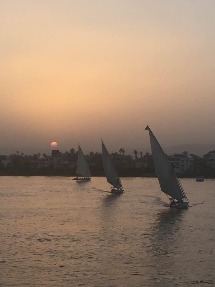  غروب شمس في القاهرة الساحرة 