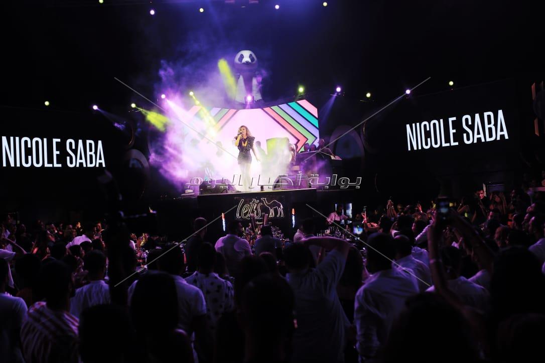«سهرة عالمية امتدت للصباح».. نيكول سابا تُشعل أولى حفلاتها لصيف 2019 بـ«الساحل»