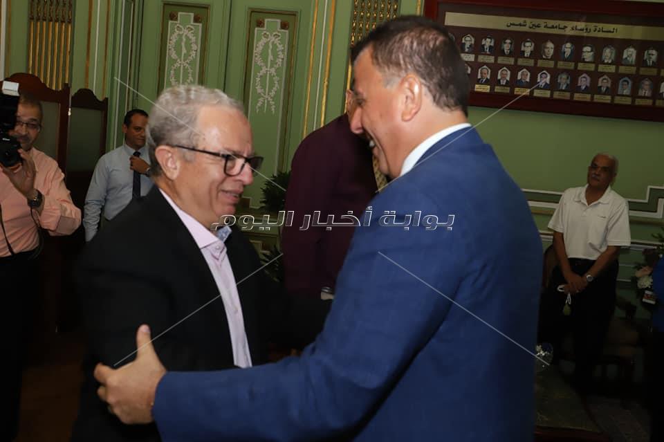 محمود المتيني رئيس جامعة عين شمس