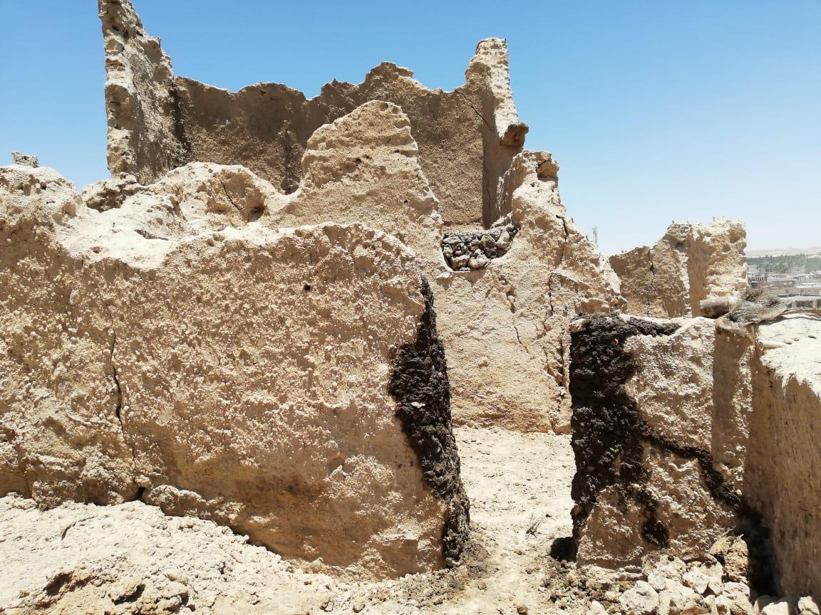 ترميم قلعة شالي القديمة