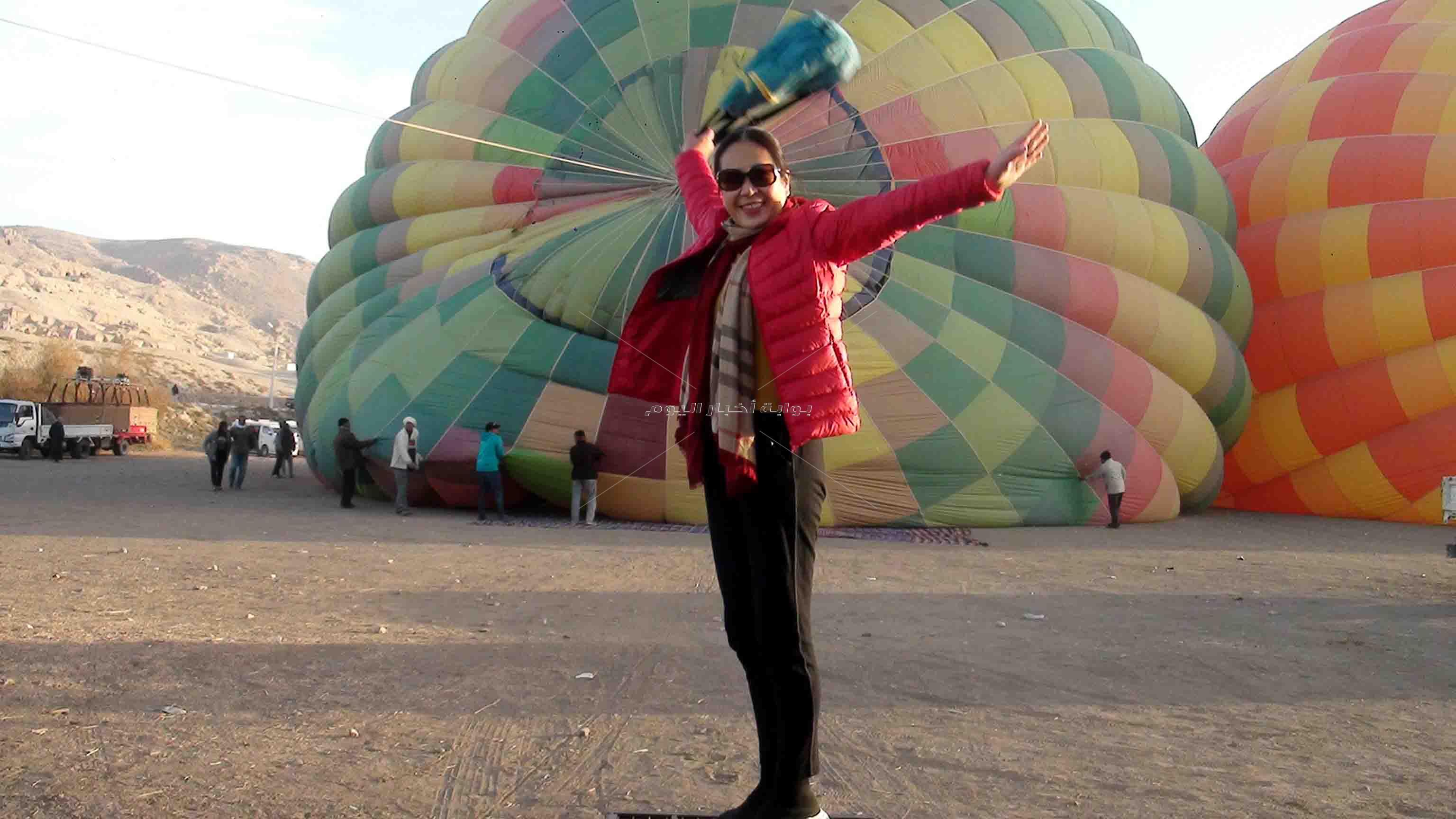 الأقصر تتفرد بين كل المقاصد السياحية المصرية بوجود رحلات البالون الطائر فى سمائها