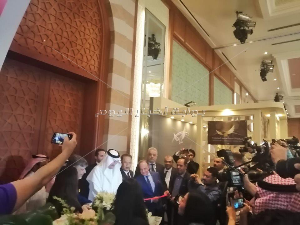 سفير السعودي بالقاهرة يتفقد ملتقى العمرة الدولي