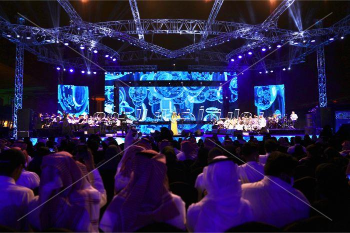 بلقيس تحتفل باليوم الوطني السعودي الـ89 ما بين دبي والقصيم