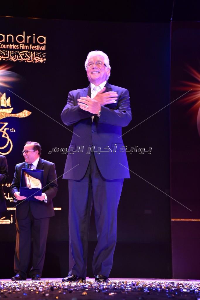تكريم نبيلة عبيد ومحمد فاضل ومحمود قابيل في افتتاح مهرجان الإسكندرية