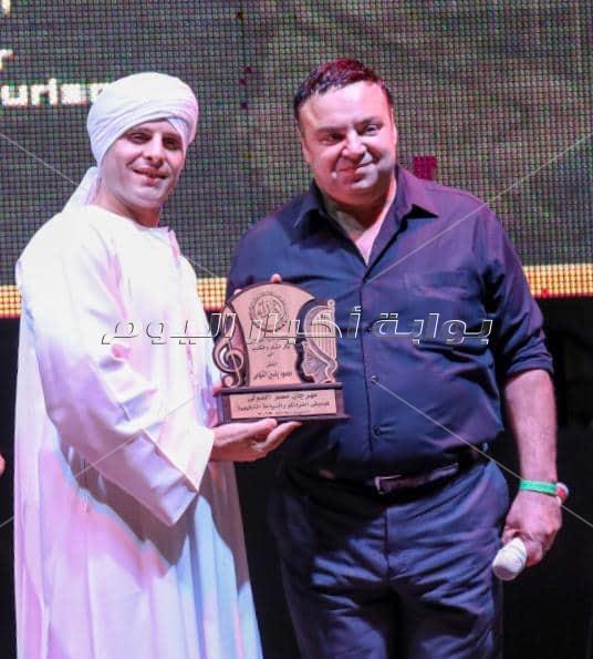 تكريم محمود التهامي في مهرجان مصر الدولي لموسيقى الفرانكو