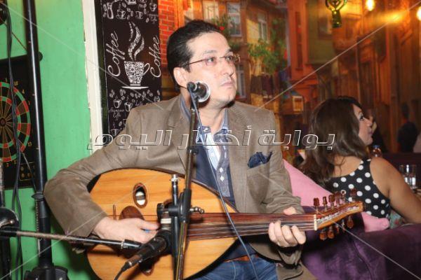 حمدي بتشان يحتفل مع نجوم المجتمع بعيد ميلاد إبراهيم شعراوي