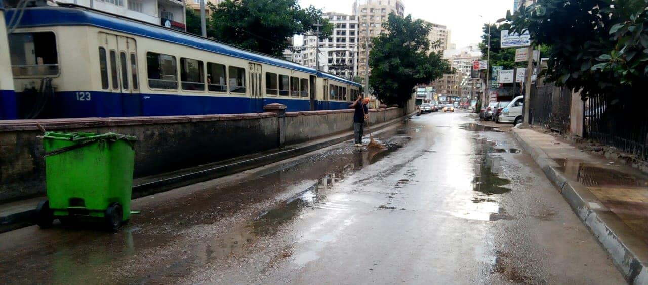 صور.. استعدادات الحكومة لمواجهة الأمطار الغزيرة بالمحافظات