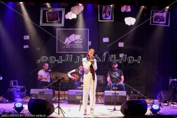 محمد الكافوري في حفل موسيقى بمسرح الساقية
