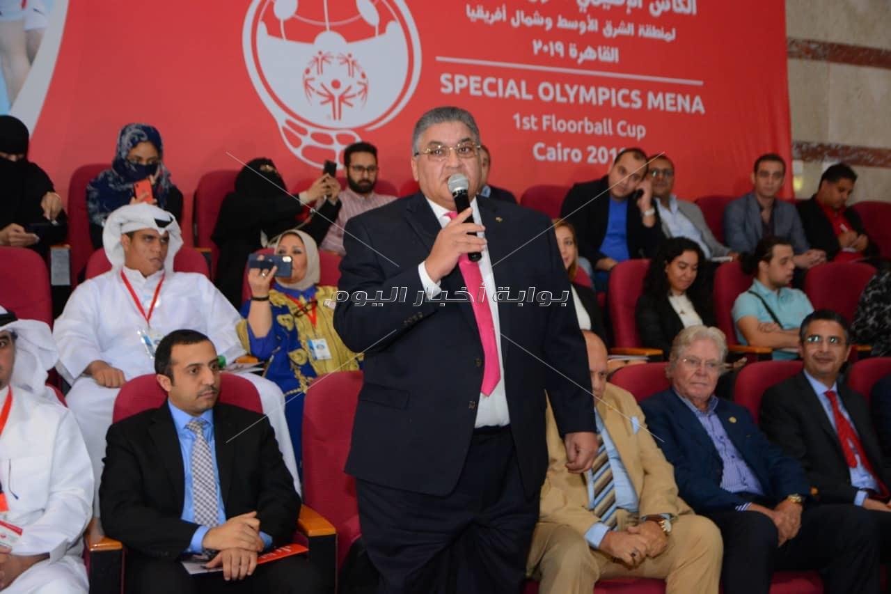 مصر تفوز على الامارات بالكأس الاقليمى للفلوربول للاولمبياد الخاص