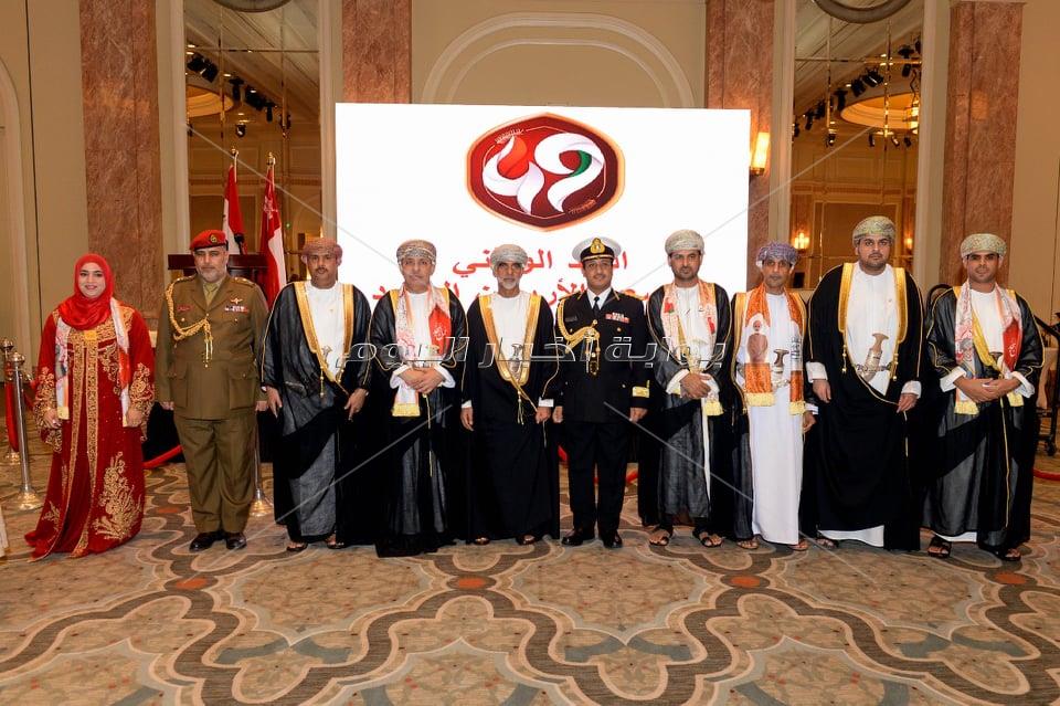 سفارة عمان بالقاهرة تحتفل بالعيد الوطني الـ49
