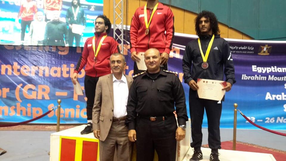مصر تحقق لقب بطولة إبراهيم مصطفى الدولية للمصارعة الحرة