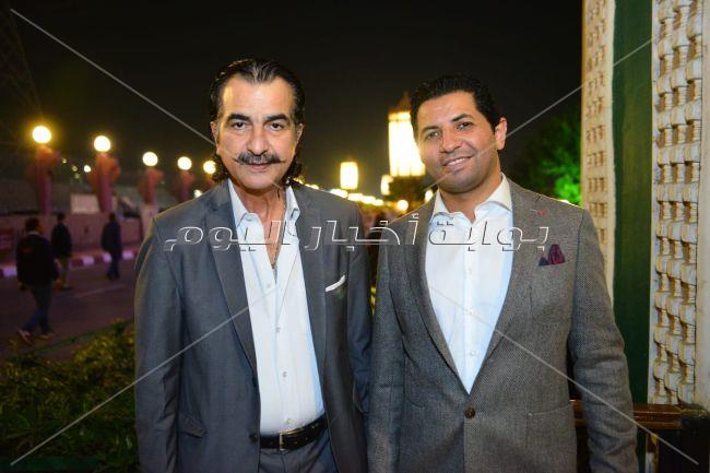  رامي صبري ومحمد نور في عقد قران «محمد وجيلان»