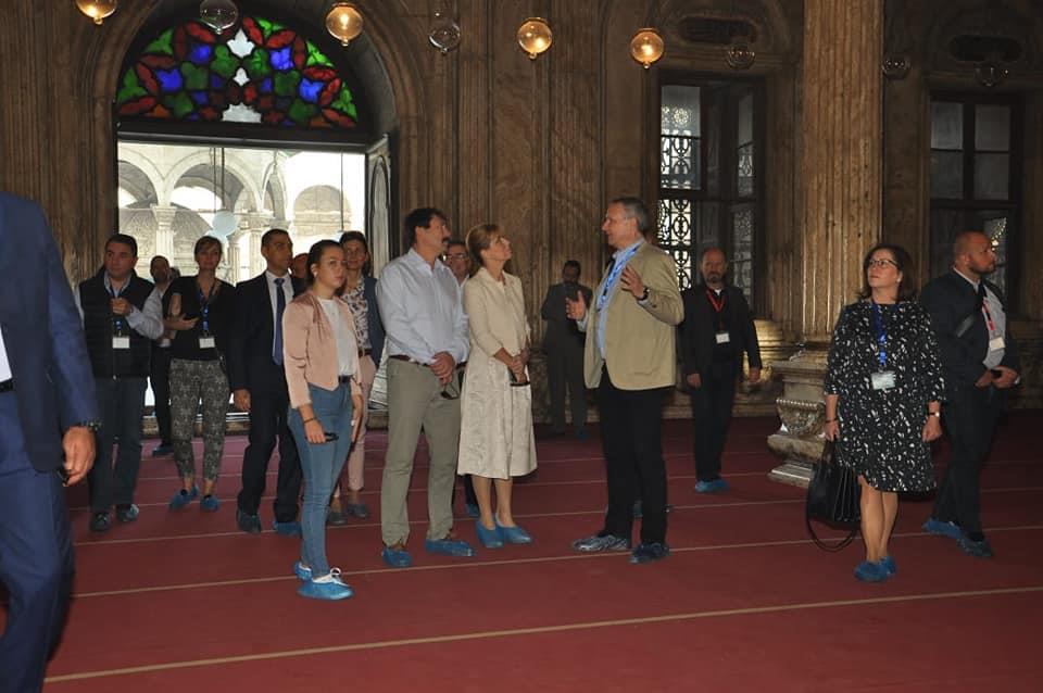  رئيس جمهورية المجر يزور قلعة صلاح الدين الإيوبي