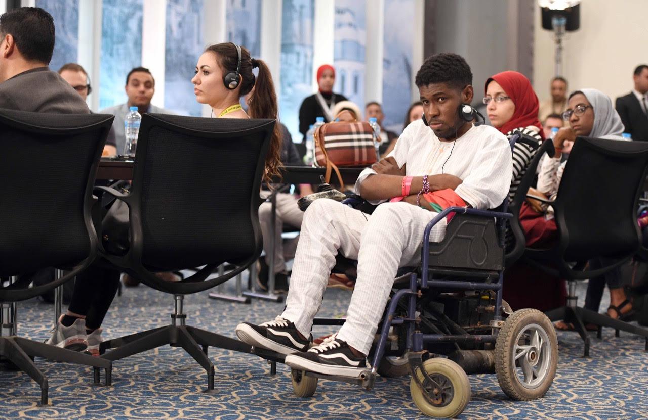 منتدى شباب العالم يتناول تطوير حلول مبتكرة لدي الأشخاص ذوي الإعاقة