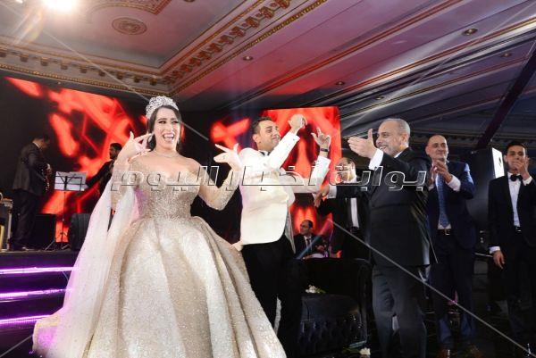 هاني شاكر وشيبة وريكو والليثي يحتفلون بزفاف ابنة ياسر نوار