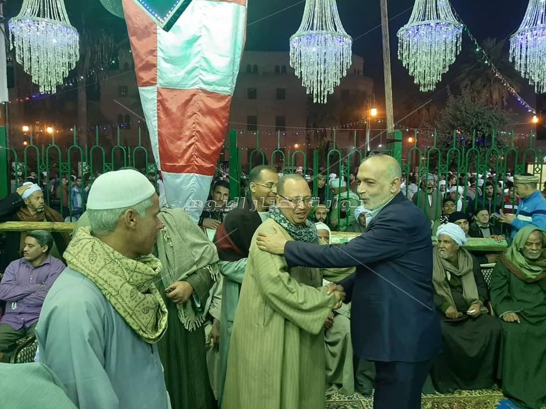 «الرفاعية» يواصلون الاحتفال بمولد الحسين ويهنئون السيسي بالعام الجديد