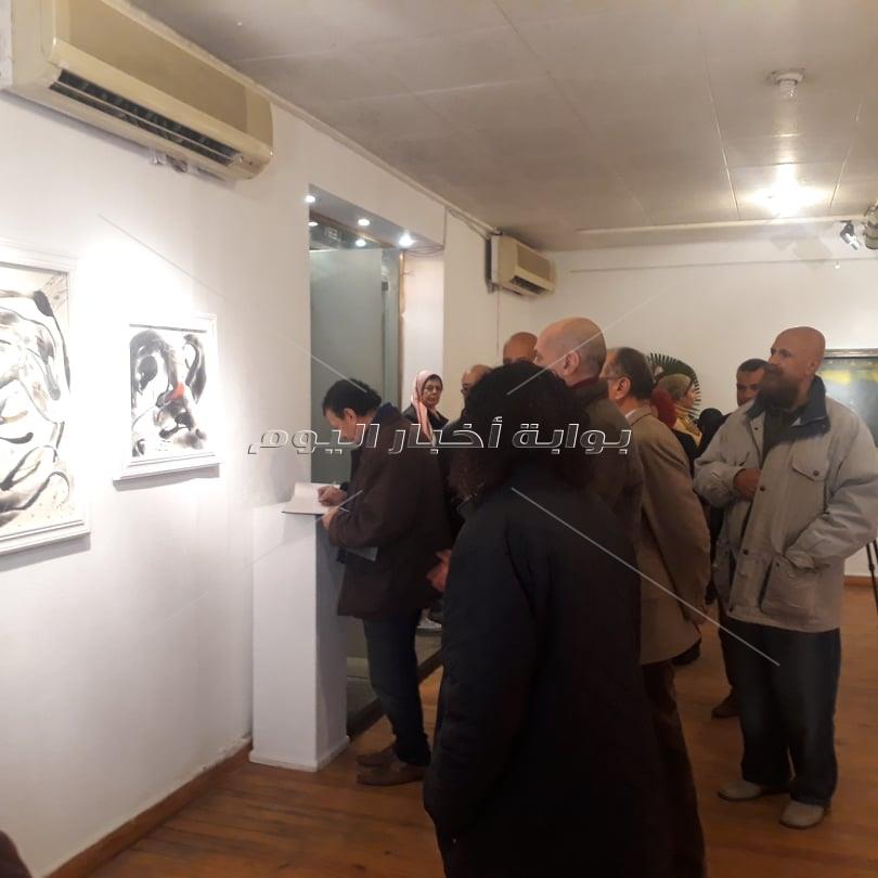 افتتاح معرض «رحلتي» للفنان «راغب إسكندر»