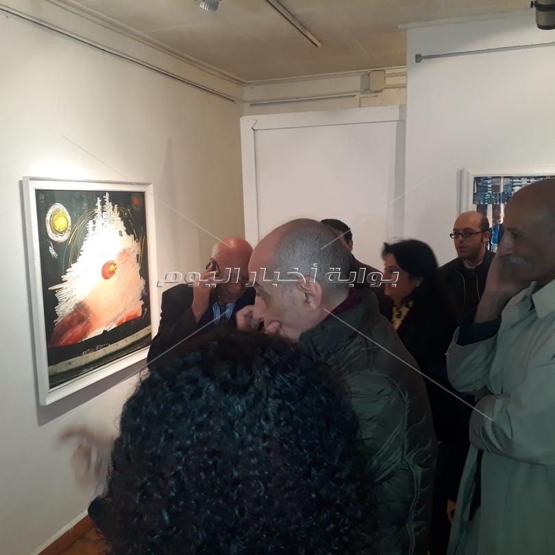 افتتاح معرض «رحلتي» للفنان «راغب إسكندر»