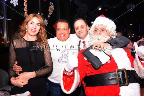 محمد فؤاد ونهال عنبر وتامر أمين يحتفلون بـ«الكريسماس»