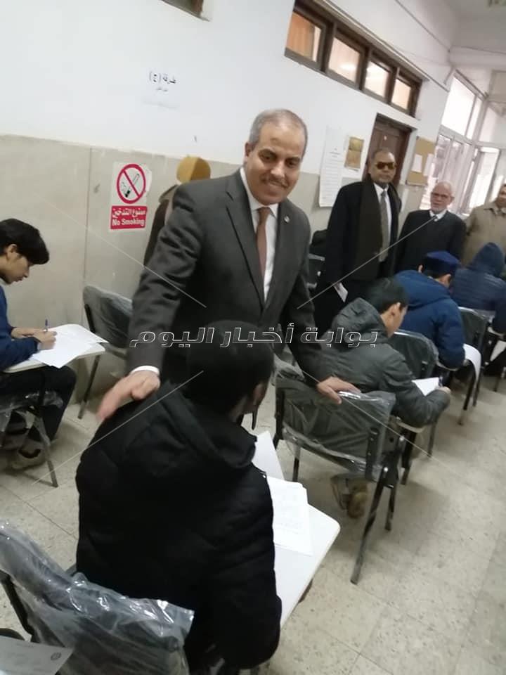 رئيس جامعة الأزهر يتفقد لجان امتحانات كليات قطاع الدراسة