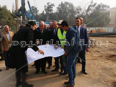 صور|محافظ القاهرة يتفقد أعمال التطوير بشارعي الحجاز وجسر السويس