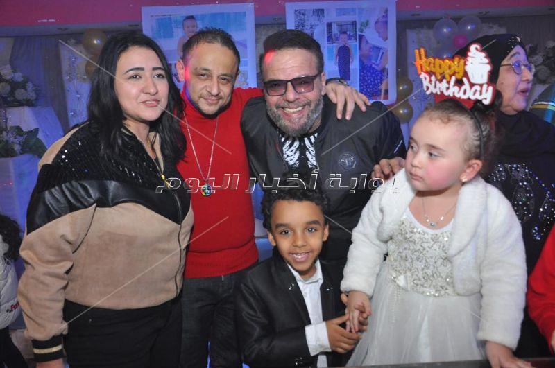 البدري وعمرو يسري وصوفيا يحتفلون بعيد ميلاد ابنة ندى عبد الله