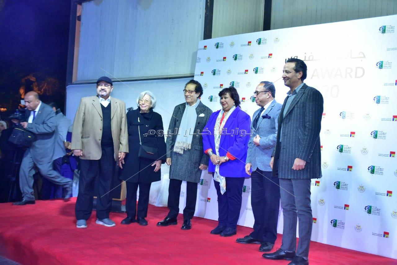 وزيرة الثقافة تشهد حفل توزيع جوائز مسابقة مؤسسة فاروق حسني