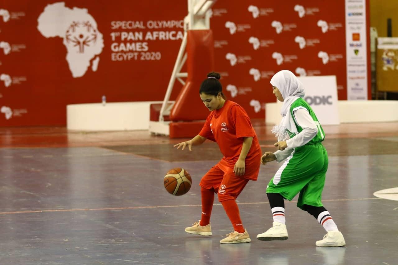 فوز سلة المغرب "بنات" على منتخب الجزائر في البطولة الافريقية للأولمبياد الخاص