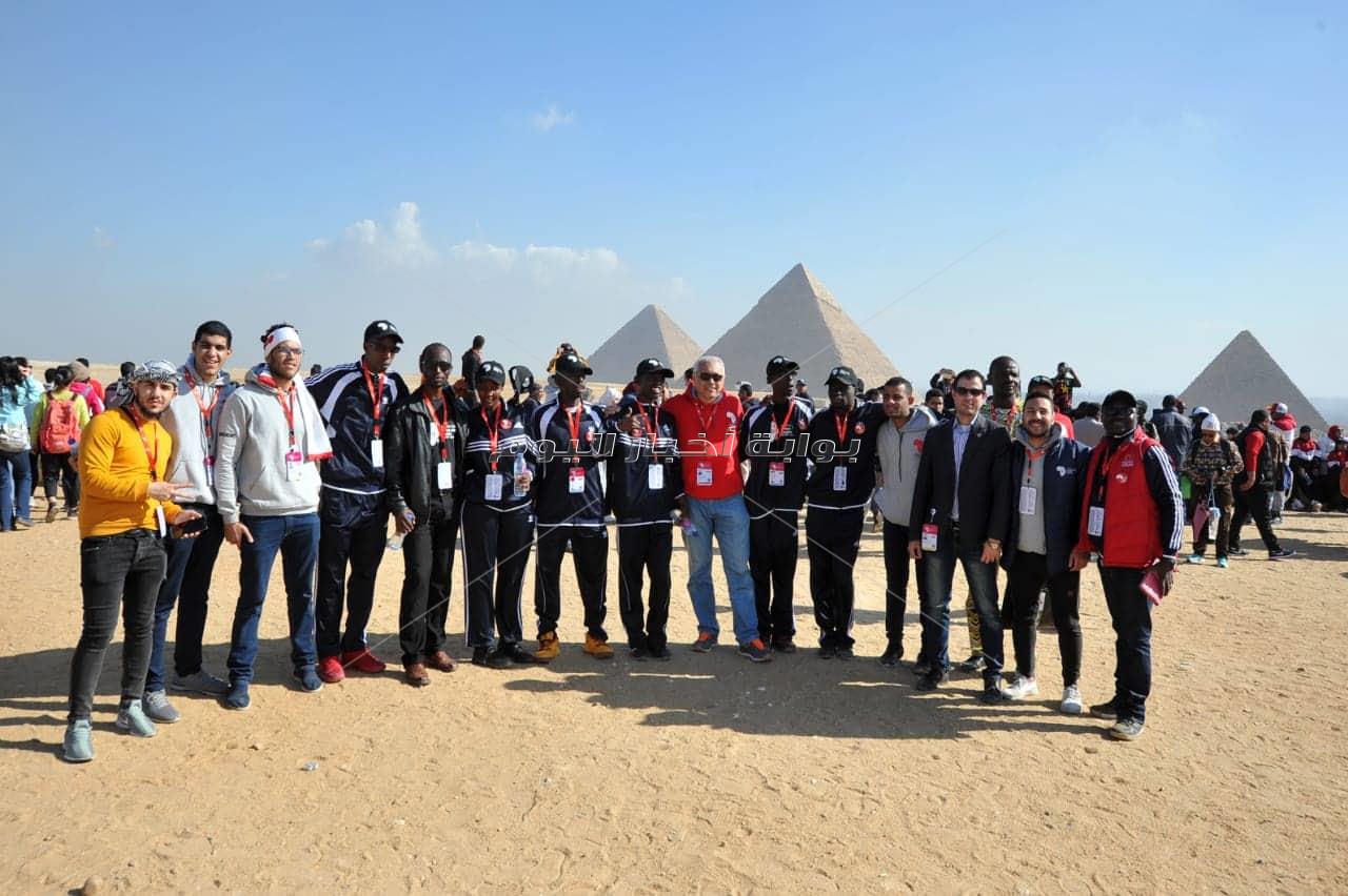 جولة سياحية للوفود في ختام اول العاب أفريقية للأولمبياد الخاص