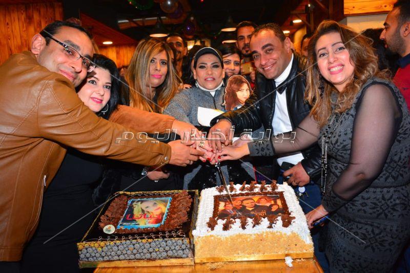 شريف باهر وبدرية طلبة يشاركان في حفل بأحد كافيهات مدينة نصر