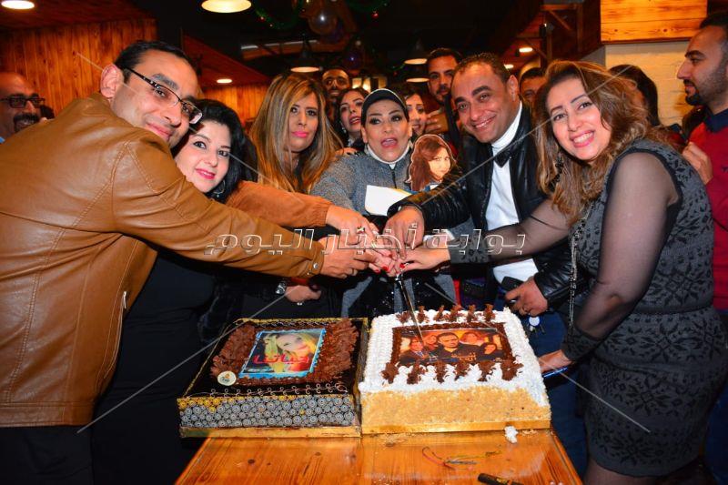 شريف باهر وبدرية طلبة يشاركان في حفل بأحد كافيهات مدينة نصر