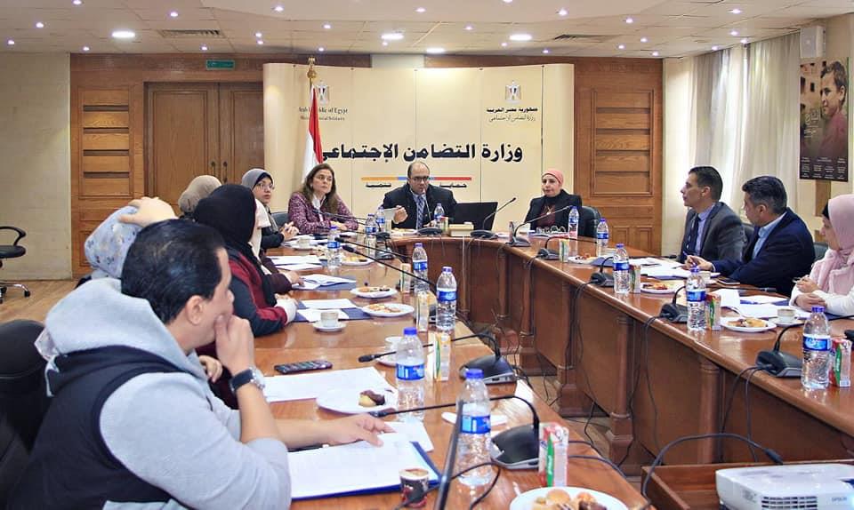 التضامن تستقبل وفدا اردنيا للاطلاع على التجربة المصرية فى مجال الحماية والرعاية الاجتماعية