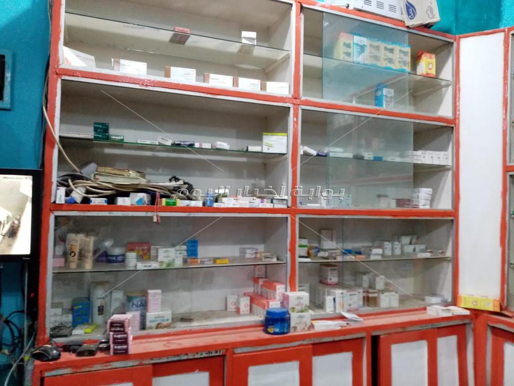 ضبط مخزن للادوية بدون ترخيص بمركز جرجا بسوهاج